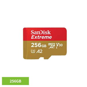SanDisk Extreme microSDXC UHS-IJ[h 256GB SDSQXAV-256G-JN3MDSDJ[h 256GB sandisk TfBXN RpNg e f[^ۑ ϋv 掿 TfBXN