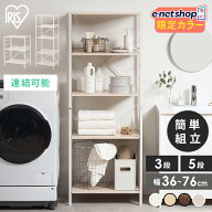 [ポイント10倍☆11日10時迄]スチールラック 幅36 幅56 幅60 幅76 奥行34.5 奥行40 3段 5段 ラック 棚 組…
