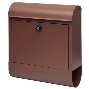 ポスト 壁掛け 郵便受け 【Erin(エリン)】壁掛けポスト WM-096壁掛けポスト MOJYU モジュ おしゃれ 北欧風 完成品 取り付け簡単 ガルバナイズド処理 Erin エリン MOJYU カーディナルレッド シャン