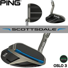 【25％offクーポンあり】【2025年新製品】ピン ゴルフ PING SCOTTSDALE OSLO 3 スコッツ デール オスロ パター 右用 左用