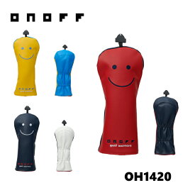 オノフ ヘッドカバー OH1420 ONOFF HEADCOVER 【FW用　合成皮革(PU)　取替式番手バッジ 3,4,5,7,9,X付】