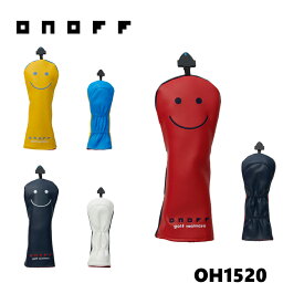 オノフ ヘッドカバー OH1520 ONOFF HEADCOVER 【UT用　合成皮革(PU)　取替式番手バッジ 3,4,5,6,7,X付】