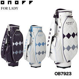 【5%OFFクーポン】【刻印無料】【2023年モデル】オノフ レディース キャディバッグ OB7923 ONOFF CADDIEBAG for LADY 【8.5型 3.2kg 46inch対応】女性用 GLOBERIDE グローブライド キャディー バッグ