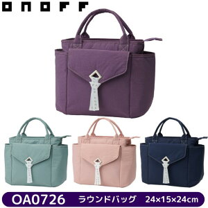 ��10%off�N�[�|�����s�����y2026�N���f���z�I�m�t ���E���h�o�b�O for LADY OA0726 ONOFF ROUNDBAG �i�C���� �����p�y24cm×15×24�z