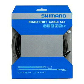シマノ ROAD ロード SUS シフトケーブルセット ブラック 自転車