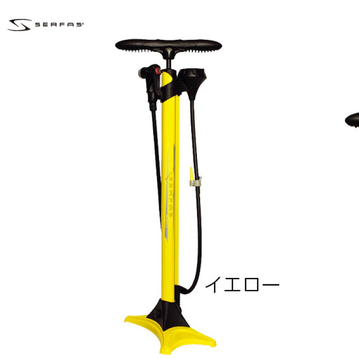 楽天市場】サーファス FP-200 フロア ポンプ 自転車 空気入れ : アリスサイクル