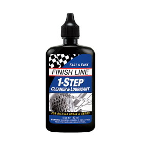 FINISH LINE フィニッシュライン 1ステップ クリーナー&ルブリカント 120ml ボトル 自転車