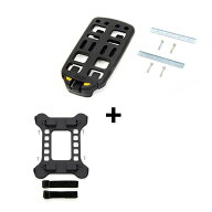 OGK オージーケー セット FCS-005 FCアダプター / B-6 FCベース台 後ろ用ベース台 ブラック 自転車 送料…
