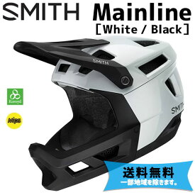 SMITH スミス Mainline メインライン White / Matte Black ホワイト/マットブラック 自転車 ヘルメット 送料無料 一部地域は除く