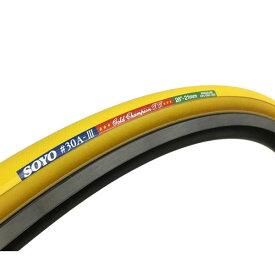 SOYO TYRE ソーヨー タイヤ 30A-3 ゴールドチャンピオンT.T.21 21.0mm YEL 自転車 送料無料 一部地域は除く