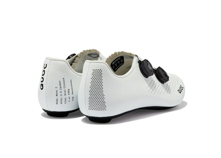 楽天市場】QUOC クオック MONO II WHITE サイクリングシューズ ロード 