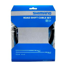 シマノ ロード用 スティール シフトケーブルセット ブラック ROAD Black Y60098501 自転車 ゆうパケット/ネコポス送料無料