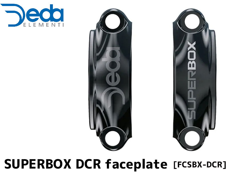 在庫処分在庫処分DEDA ELEMENTI SUPERBOX DCR Faceplate スーパーボックス DCR フェイスプレート  コンピューターマウント対応 FCSBX-DCR 送料無料 一部地域は除く 自転車用アクセサリー