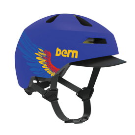 BERN バーン NINO 2.0 ニーノ Matte Blue Wing マットブルーウイング キッズヘルメット 国内正規品 自転車 送料無料 一部地域は除く