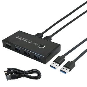 2in4 USBؑ֊ USB2.0 USB3.0 ] PC2p v^ }EX L[{[h nu ؂ւ VYJEB XCb` 蓮ؑ֊ ؑփ{^ USBP[ut ⏕P[ut VYJEB