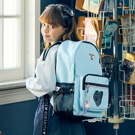 【ほぼ全品10%OFFクーポン！スーパーSALE】リュック キッズ 女の子 子供 ジュニア 小学生 女子 リュックサック デイパック バックパック 小学校 小学校低学年 小学校高学年 通学 通塾 習い事 学童 遠足 修学旅行 メッシュ a4 13リットル 13l ラベンダー ブラック