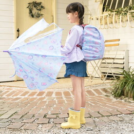 【ほぼ全品10%OFFクーポン！スーパーSALE】長靴 キッズ 女の子 小学生 子供 レインブーツ 16cm/17cm/18cm/19cm/20cm/21cm/22cm/23cm ストロベリーピンク/シャーベットミント/ラベンダー/イエロー