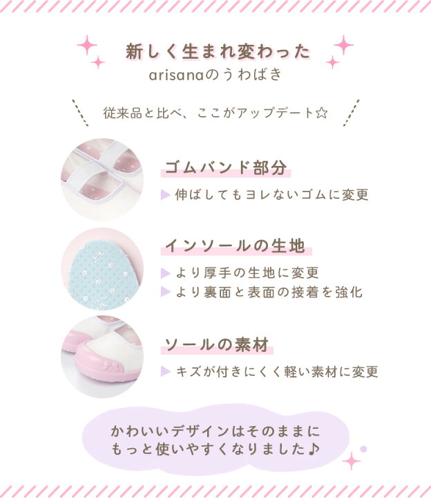 楽天市場 上履き 上靴 女の子 子供 小学生 おしゃれ キッズ うわばき うわぐつ 幅広 軽量 軽い 小学校 かわいい ジュニア 子ども こども インソール Arisana 子供ドレス アリサナ