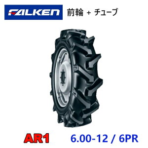 FALKEN Oփ^C + `[u 6.00-12 6PR AR1 TR13 Zbg gN^[ ^ Ƌ@ ^C OHTSU I[c ZFS 600-12