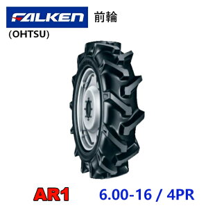 FALKEN Oփ^C 6.00-16 4PR AR1 gN^[ ^ Ƌ@ ^C OHTSU I[c ZFS 600-16