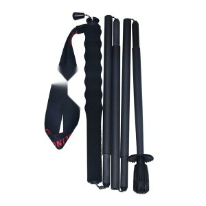 �g���b�L���O�|�[�� �y�� �J�[�{�� 5�i�܂肽���� �o�R�� �u���b�N 110cm 120cm 130cm �I�ׂ钷�� �P�i1�{�E���F���T�C�Y2�{�Z�b�g �o�R �n�C�L���O �g���C�� T700�V���t�g EVA�O���b�v �X�g���b�v
