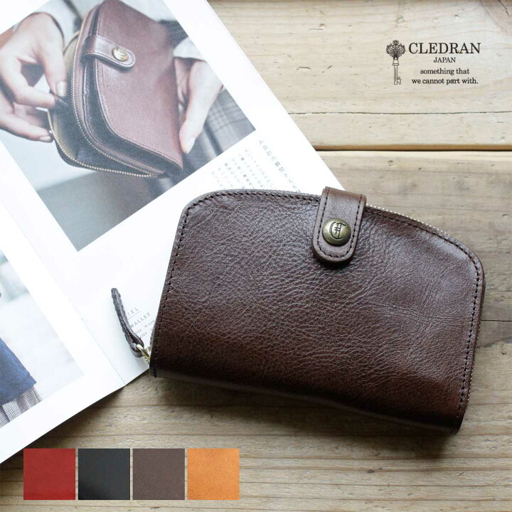 楽天市場】CLEDRAN クレドラン MIEL(ミエル)WALLET 二つ折り財布 