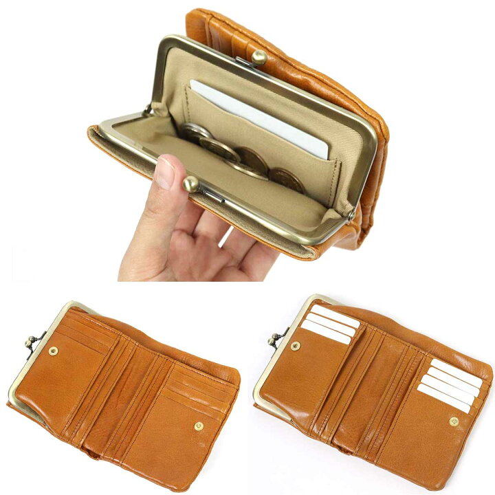 楽天市場】CLEDRAN クレドラン NOM (ノム)PURSE WALLET がま口二つ折り 