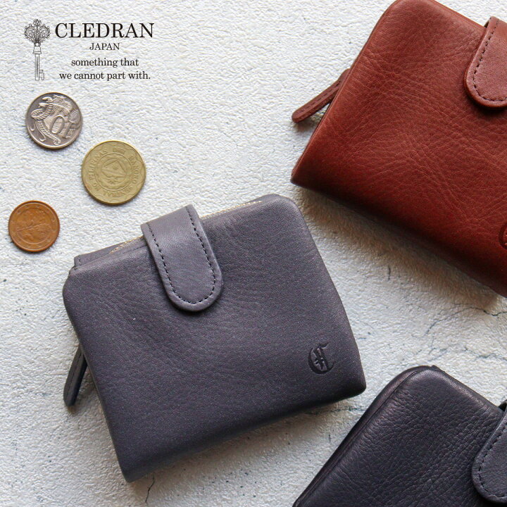 楽天市場】CLEDRAN クレドラン GALE (ガレ) 二つ折り財布 セパレート 