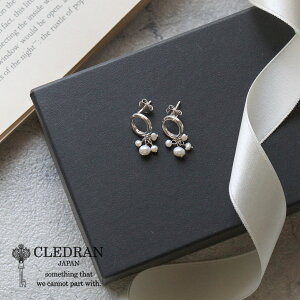 sAX OfUC ~` Vo[ Wp[ CLEDRAN Nh ACCENT PEARLS RING PIERCE Silver925 ANZT[ Vo[ CL3863ybZ[WJ[hEbsOz