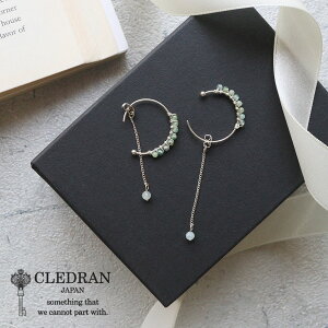 yő700~OFFN[|zsAX t[vsAX N\v[Y `F[fUC Vo[ ΋ʐ CLEDRAN Nh ACCENT STONE CHAIN CATCH PIERCE Silver925 ANZT[ Vo[ CL3868ybZ[W