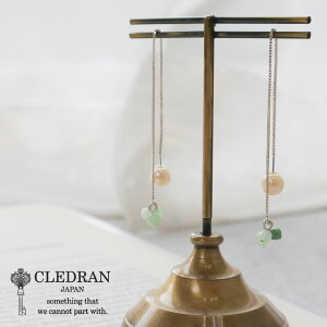 yő700~OFFN[|zsAX `F[sAX N\v[Y Vo[ Wp[ ΋ʐ CLEDRAN Nh ACCENT STONEPEARLS CHAIN PIERCE Silver925 ANZT[ Vo[ CL3869ybZ[WJ