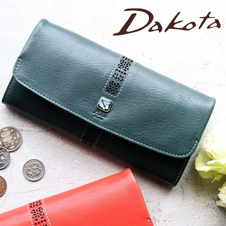 楽天市場】長財布 かぶせ ダコタ Dakota コッチャ 貝殻 風水 財運  
