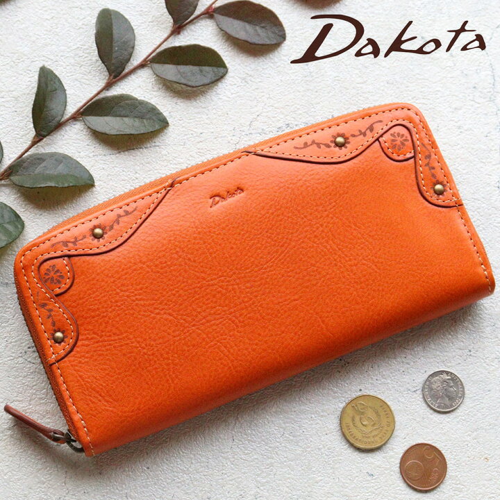 楽天市場】ラウンドファスナー長財布 花模様 クラシカル Dakota ダコタ 