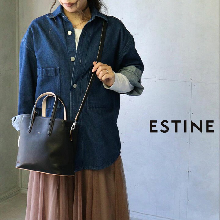 楽天市場】ESTINE(エスティーヌ) ロジカル 2way トートバッグ 