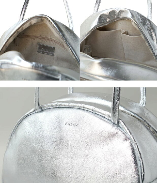 楽天市場】【シルバー】ボストンバッグ(S) FOLNA フォルナ RD(ラフ  