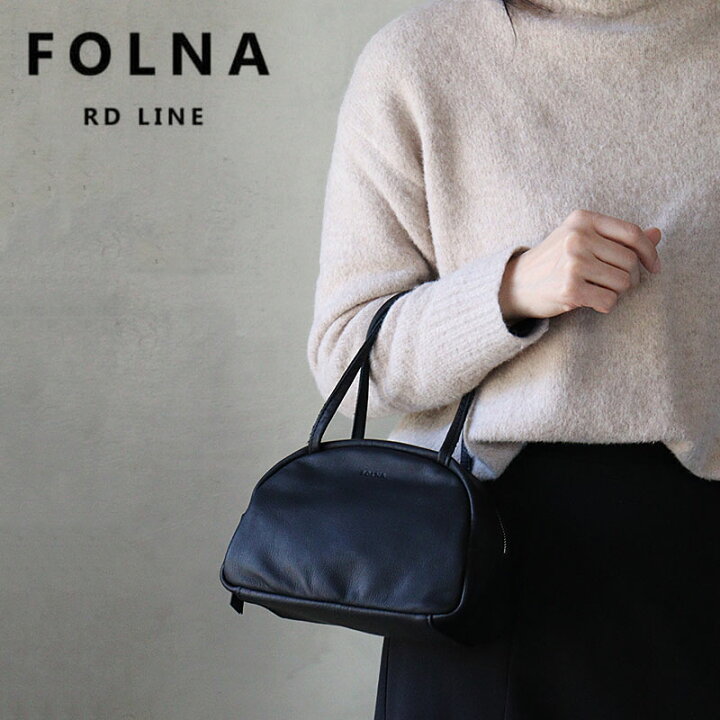 楽天市場】ミニボストンバッグ Folna フォルナ RD(ラフ＆デイリー)牛革  