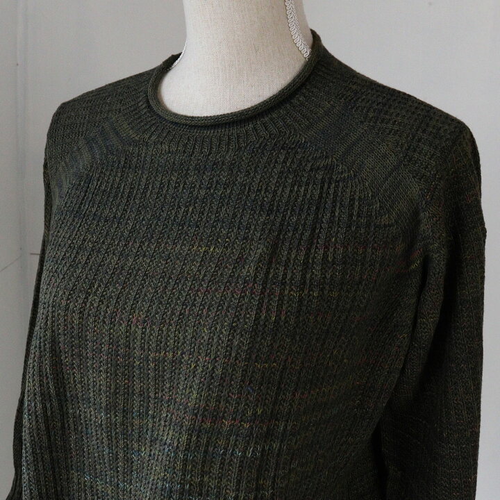 楽天市場】ニット コットン セーター 播州織 コットン PO knit 