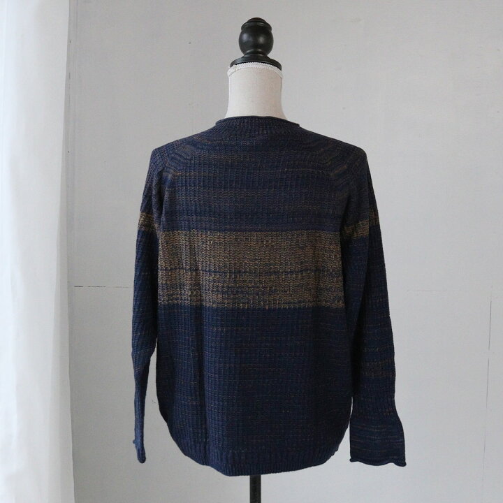 楽天市場】ニット コットン セーター 播州織 コットン PO knit 