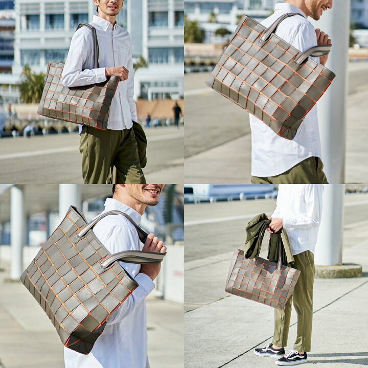 楽天市場】トートバッグ横型L 軽量 TRION トライオン PANEL LIGHT 軽い  