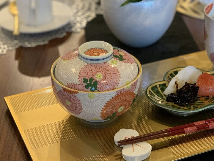 楽天市場】【有田焼 幸楽 錦菊花尽くし 小蓋物】有田焼 磁器 蓋物 煮物 