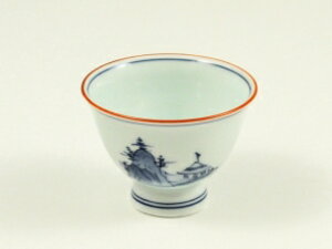 有田 波佐見焼 洸琳窯 古代山水 小千茶(玉露煎茶)