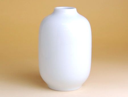 一輪挿し 花瓶 通販 激安◆ 授与 陶磁器 かわいい 白磁 夏目花瓶 有田焼 波佐見焼