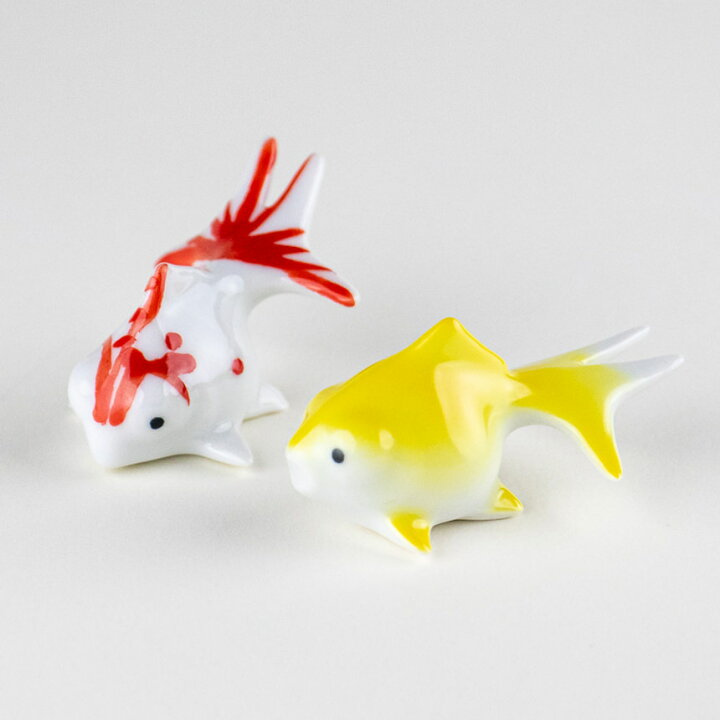 楽天市場】金魚 置物 かわいい置物 小物 インテリア 陶磁器 有田焼 