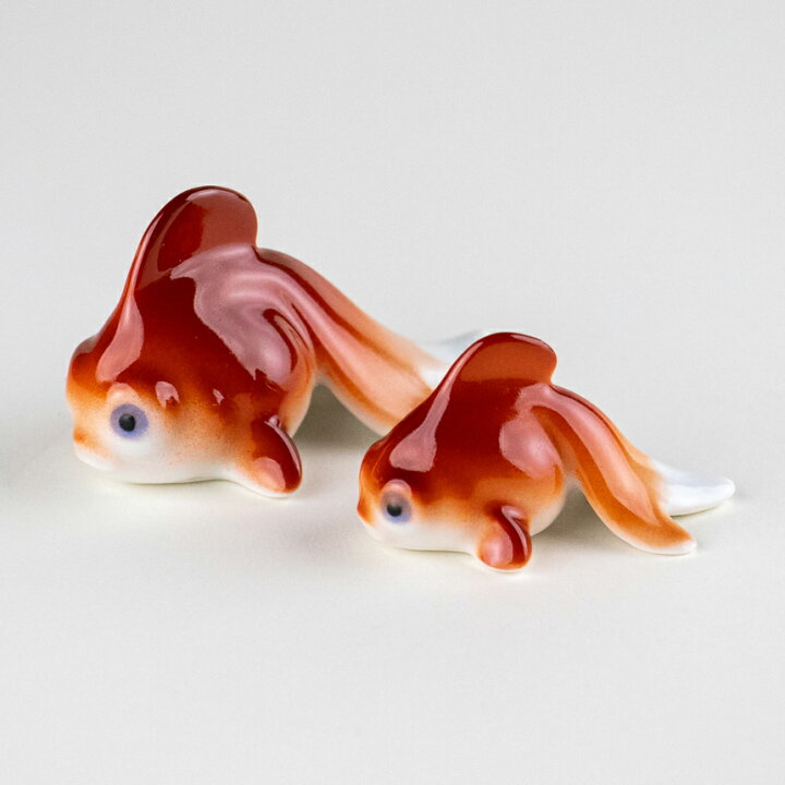 楽天市場】金魚 置物 かわいい置物 小物 インテリア 陶磁器 有田焼 