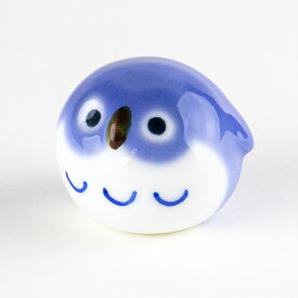 【スーパーSALE ポイント10倍！】 ふくろう 置物 かわいい置物 小物 インテリア 陶磁器 有田焼 日本製 コバルトふくろう