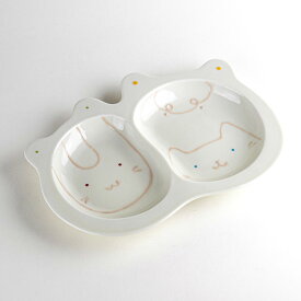 子供食器 かわいい 陶磁器 有田焼 プレゼント 出産祝い ランチ皿 すくすくハーモニー