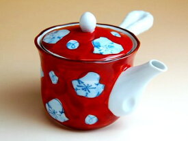 急須 ポット 有田焼 波佐見焼 濃梅 茶こし付 急須