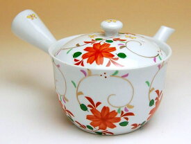 急須 ポット 有田焼 波佐見焼 花工房 茶こし付 急須