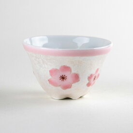 湯呑み 煎茶碗 お茶 おしゃれ 有田焼 来客用 陶磁器 日本製 虹彩桜 さくら煎茶