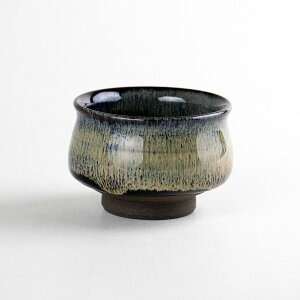 おちょこ お猪口 ぐい呑み 盃 日本酒 熱燗 冷酒 有田焼 陶磁器 日本製 遊野 黒